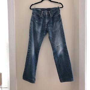 GAP Standard straight leg denim sz 28